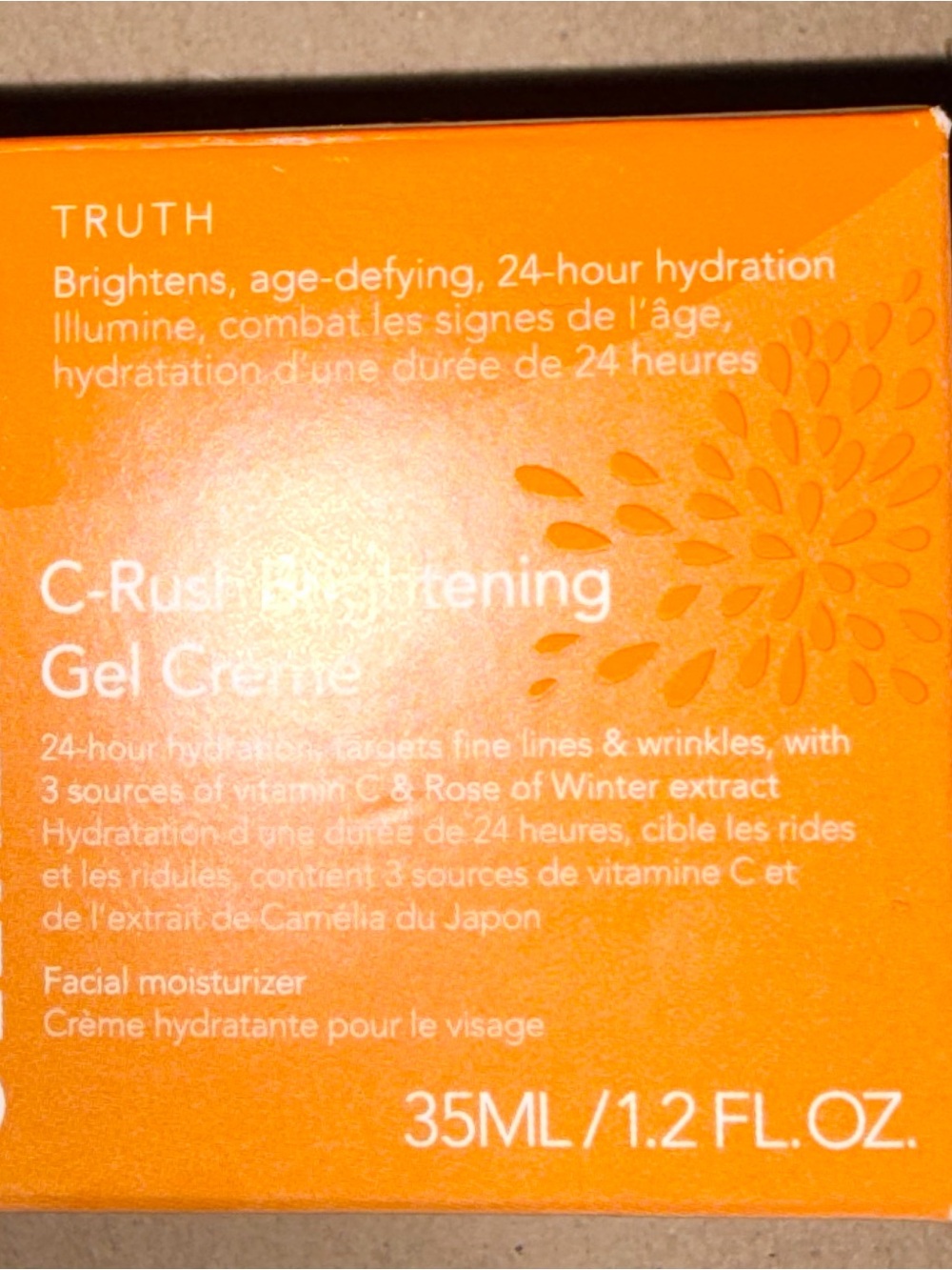 OLEHENRIKSEN Truth C-Rush Vitamin C Brightening Hydrating Gel Cream 1.2 fl oz